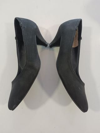 Zapato tacón negro mujer talla 38