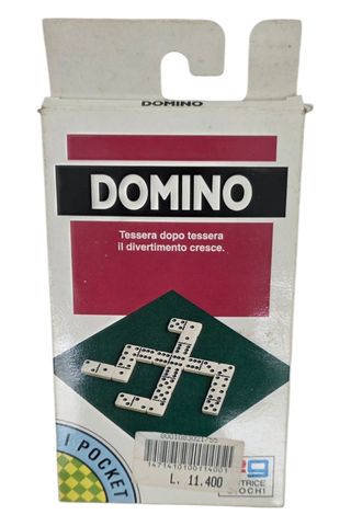 RARO Domino Pocket Vintage 80' #Nib Pm