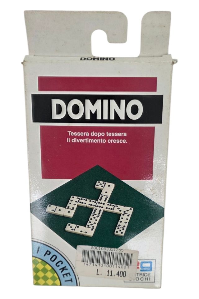 RARO Domino Pocket Vintage 80' #Nib Pm