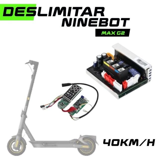 Controladora+display Ninebot Max G2 - Deslimitada