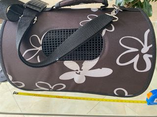 Transportín mascotas BPS - Negro/Blanco