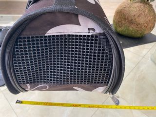 Transportín mascotas BPS - Negro/Blanco