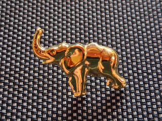 Spilla Elefante dorata