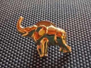 Spilla Elefante dorata