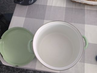 Olla esmaltada verde - 6L