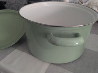Olla esmaltada verde - 6L