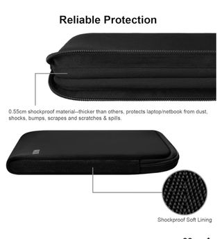 Funda portátil 16 pulgadas triple acolchada
