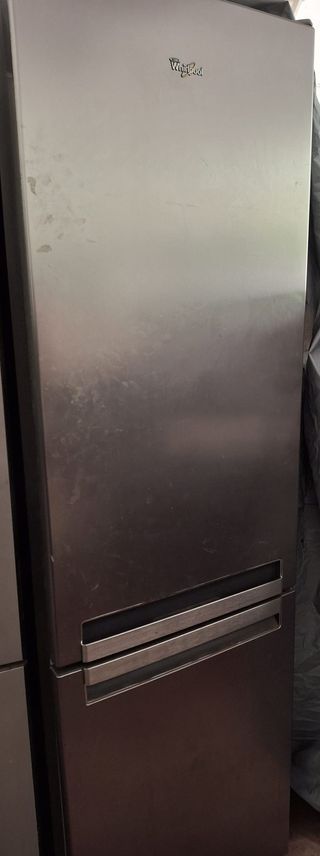 Nevera Whirlpool acero inoxidable