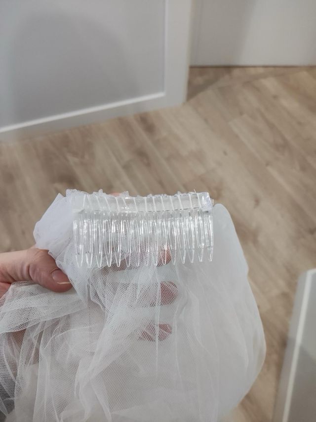 Velo novia blanco - tul