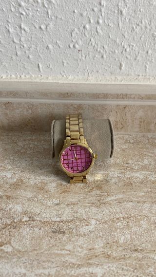 Reloj Parfois dorado y rosa