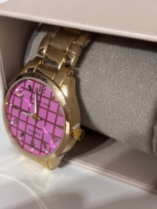 Reloj Parfois dorado y rosa