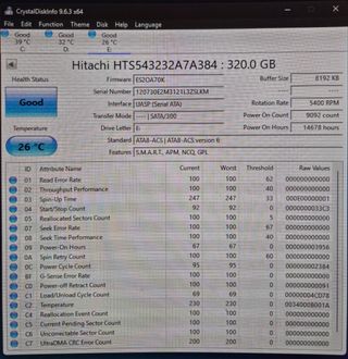 Disco Duro Hitachi - 320GB HHD