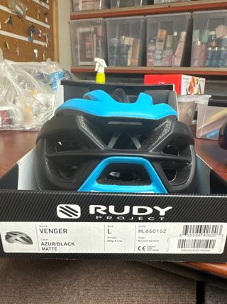 Casco bici Rudy Project Venger L Azur/Nero