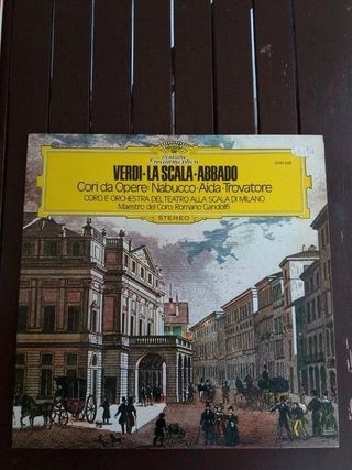 Vinile Verdi Coro Scala - Abbado