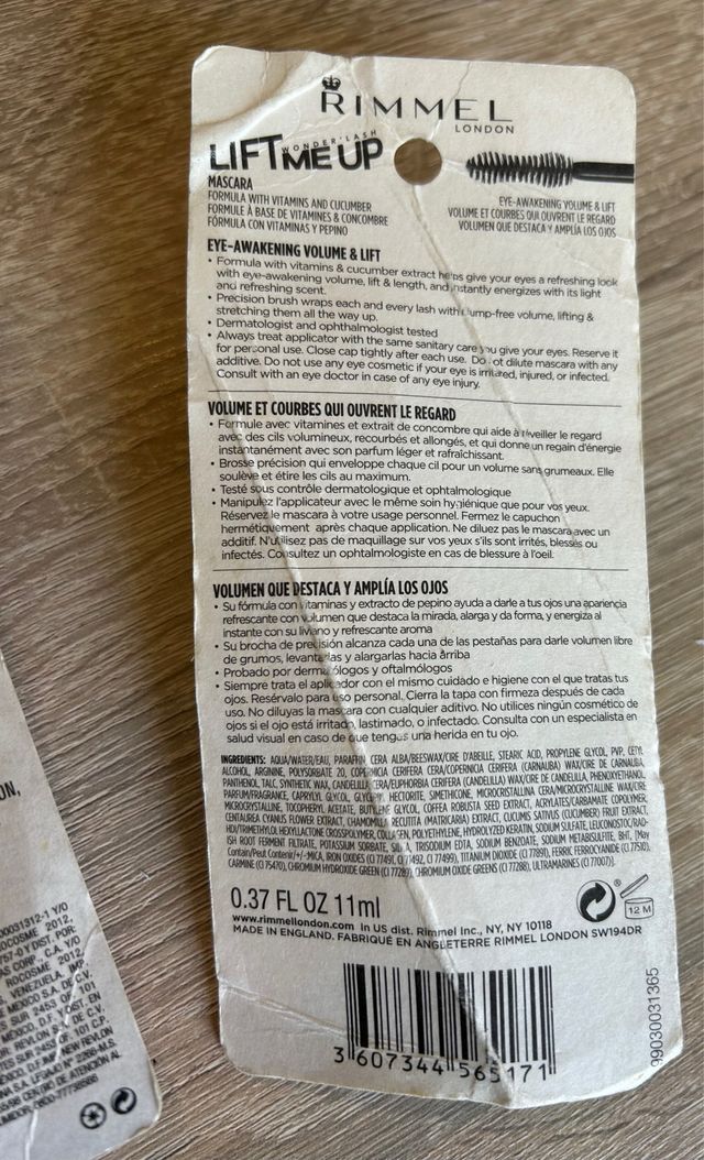 Rimmel Lift Me Up + Revlon Pulidor Uñas