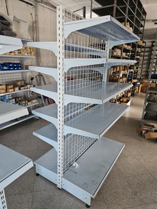 Estantería metálicas - 2m alt. 1m fondo 1,20 ancha