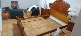 Cama matrimonio madera maciza