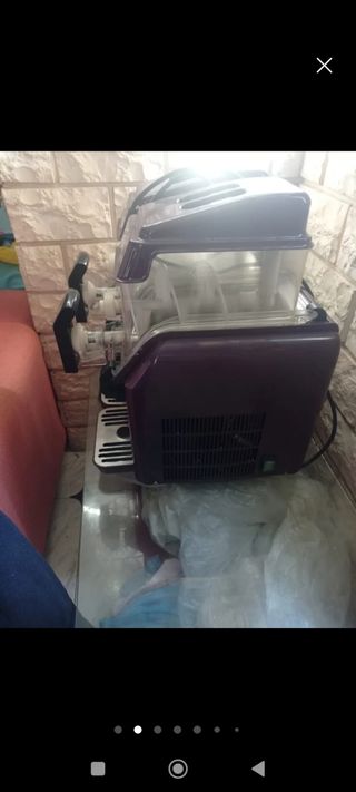 Granizadora doble Solera - ¡Impecable!