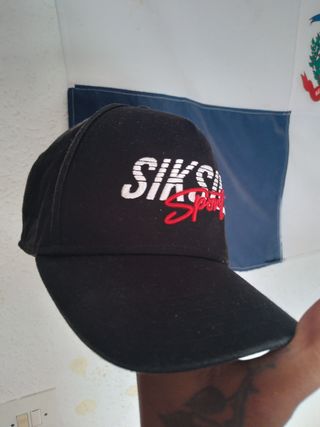 Gorra Siksa Sport negra