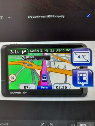 Navigatore Garmin Nuvi 245w - serie 205w