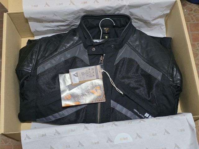 Chaqueta verano moto By City Roamer Negra gris XL