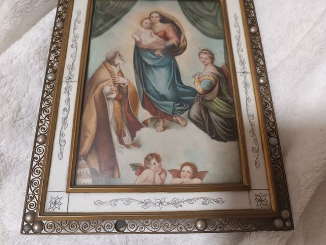 Pintura antigua religiosa