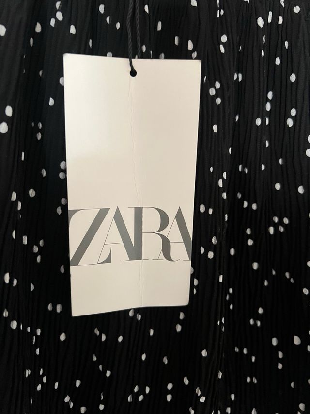 Falda Zara negra - Talla M