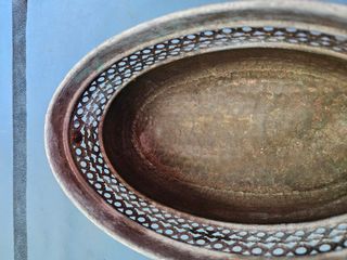 Cuenco latón antiguo