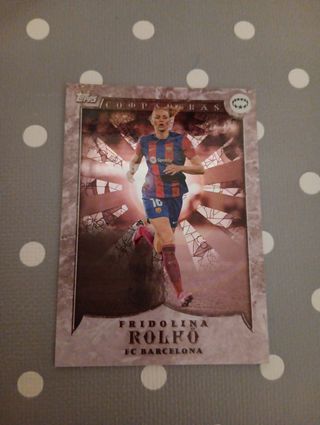 Fridoolina Rolfö - FC Barcelona Topps champions 