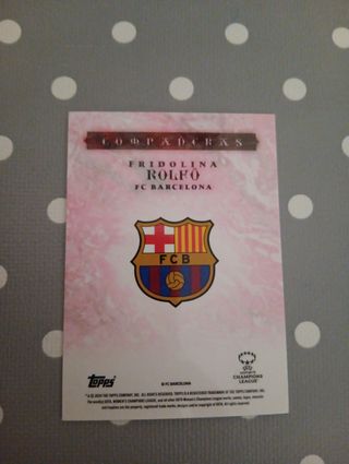 Fridoolina Rolfö - FC Barcelona Topps champions 