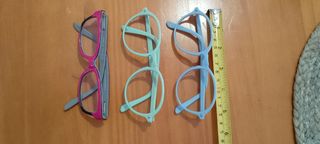 Gafas Moo azules y verde agua