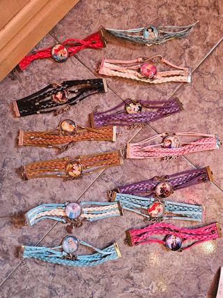 Pulseras Disney - 12 unidades