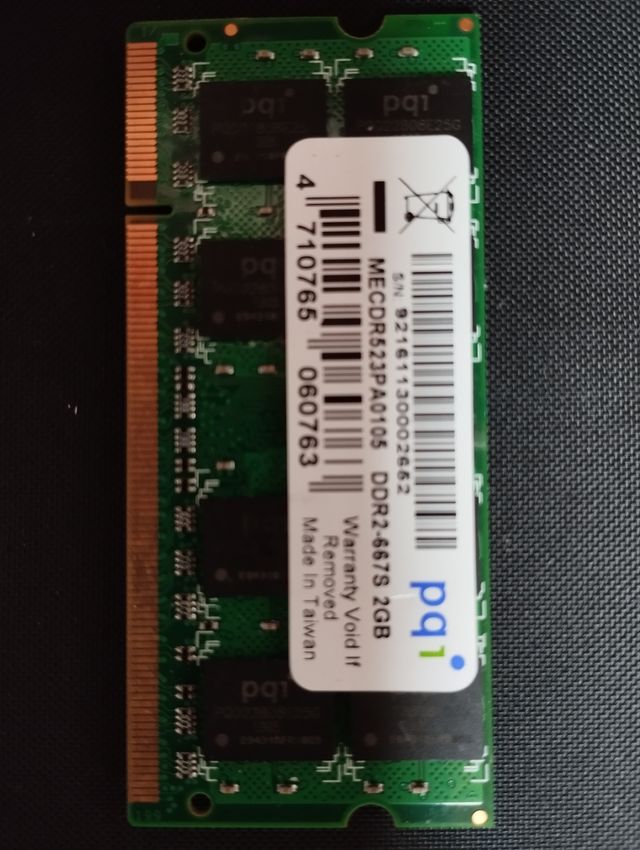 RAM PQI DDR2-667S 2GB SODIMM