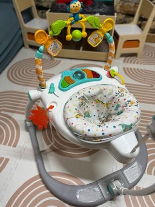 Saltador Bebe Fisher-Price, Plegable, Como Nuevo