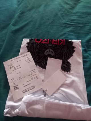 Camiseta Kenzo Paris - Talla xxl