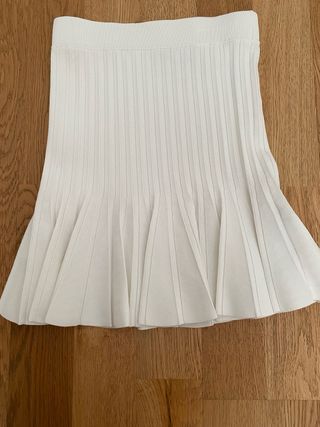 Mini Falda Zara blanca - T-S