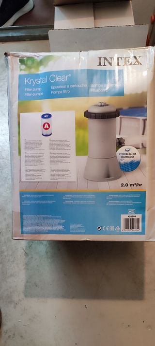 Piscina Intex Rectangular 2.20m + depuradora