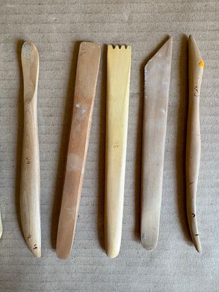 8 Spatole Modellaggio Ceramica