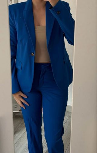 Traje Zara azul - americana & pantalón