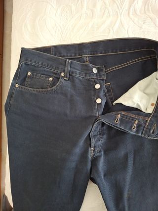 Levi's 451 Azul Marino Jeans Original Regular Fit