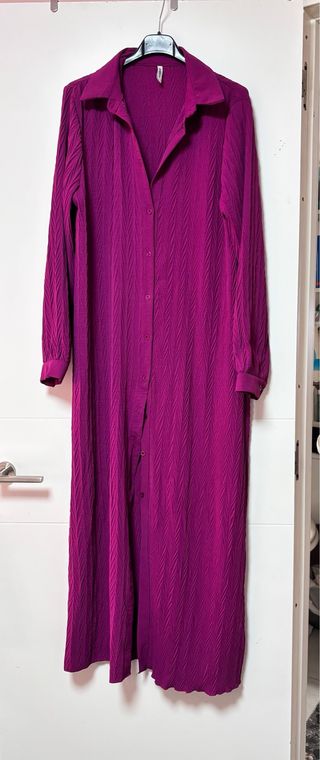 Vestido largo buganbilla da hasta la talla 46