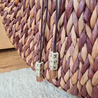 Bolso MiSaKo mimbre trenzado NUEVO