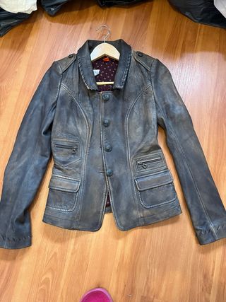 Chaqueta cuero vintage