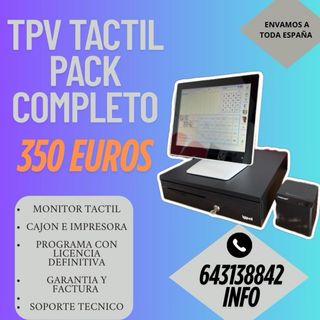 TPV Táctil Pack Completo - 350€