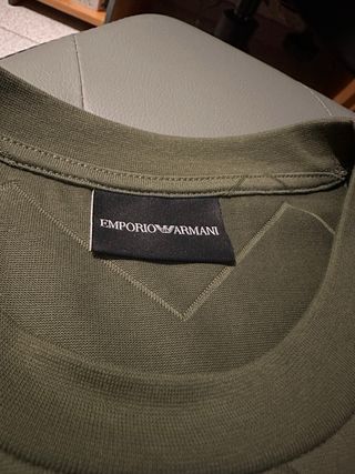 T-Shirt Emporio Armani Verde Oliva Tg.S