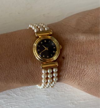 Reloj Majorica oro 18k con perlas