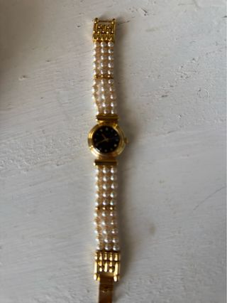 Reloj Majorica oro 18k con perlas