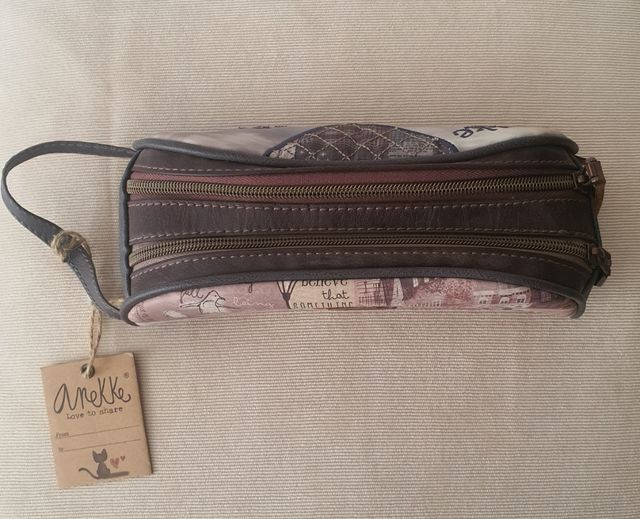 Estuche Anekke doble cremallera NUEVO