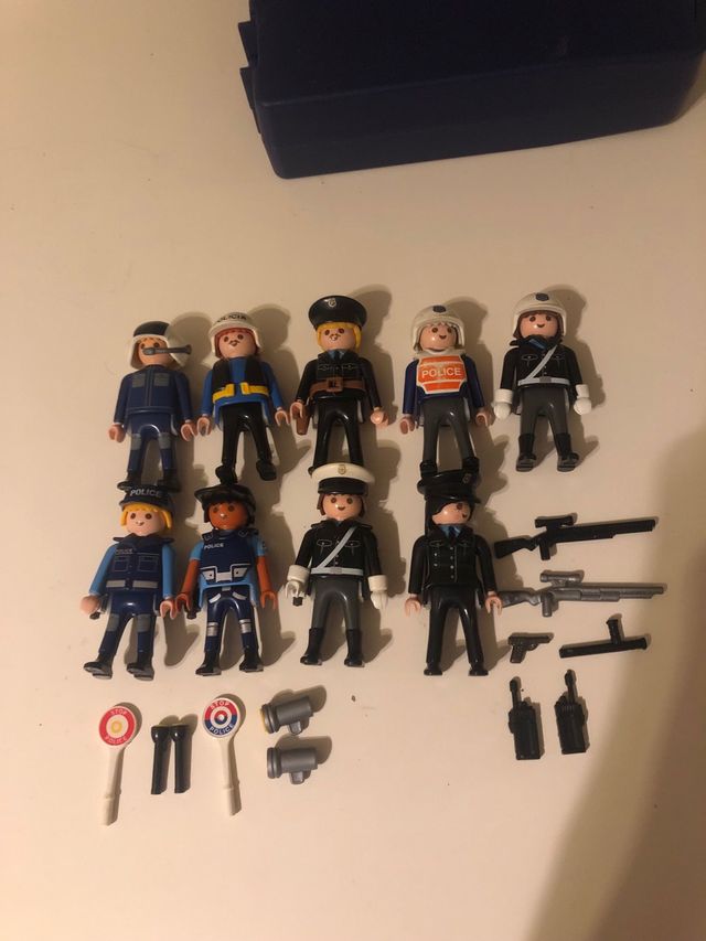10 Playmobil Policías