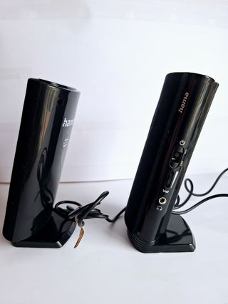 Altavoces Hama - 2 altavoces negros